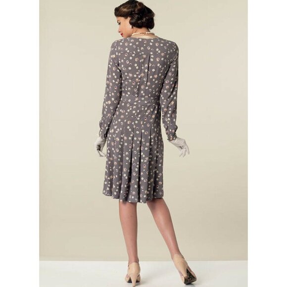 McCall's M7433 Misses 6 to 14 Archive Circa 1943 Dress Uncut Sewing Pattern New - Picture 8 of 10